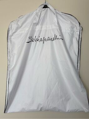Schiaparelli Full Length White Garment Bag